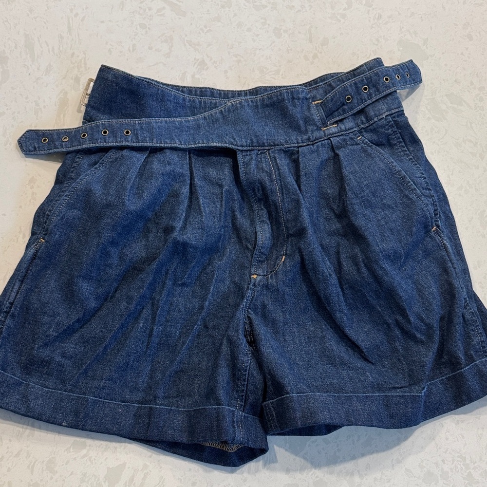 Banana Republic Dark Blue Jean Shorts